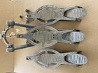 Lot Of 3 Ludwig Wfl Drum Co Speed King Pedal Chicago Twin Spring Vtg 1959 1204