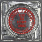 Vintage Glass Advertising Ashtray Joseph L  Fischl Beer Ale Bath Pa 