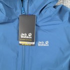 Jack Wolfskin Jwp Shell Mens Medium Blue Waterproof Texipore Ecosphere New