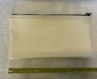 Vintage First Bank Canvas Zip Bank Deposit Money Bag Free Shipping