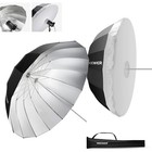 Parabolic Reflective Umbrella Softbox W  Detachable Diffuser Photography New