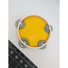 Fisher Price Toy Tambourine Yellow Vintage 1979 Plastic 921 Marching Band