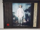 Gilles  pierrot   Jean-antoine Watteau  Magic Lantern Glass Slide
