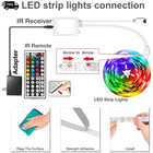 100ft Led Strip Lights  Smart Light With App Remote Control  Rgb Led Lights     