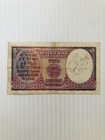 India 2 Rupees Nd  1943  P-17b Deshmukh Signature