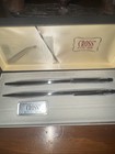 Vintage A t  Cross Company Ballpoint Pen And Mechanical Pencil Set  In Box  Mint