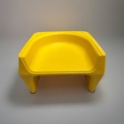 Vintage 1970 s Hard Plastic Reversible Cosco Child Booster Seat  3  Or 6  Yellow
