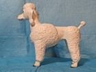 Old Monrovia Hagen Renaker Dw White Standing Poodle Fifi With Original Sticker