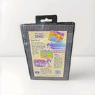Sega Genesis Sonic Not For Resale Case Only No Cartridge 