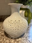 Blanc De Chine Reticulated Vase  may Poison Fool 