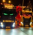 Truck-specific Devil s Eye Led-screen Car Eye Light Truck Dynamic Led Light New