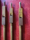 Vintage Wooden Organ Pipes Bourdon