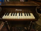 Vintage Schoenhut 25-key Toy Piano Wooden Upright Miniature Child - Works