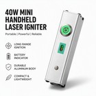 New 2026 Ly-1 Ly-40w Mini Handheld Laser Igniter  Mosquito Fly Killer  Silver