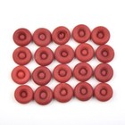 20 Pcs Caulk Tubes And Glue Bottle Tips Red Latex Cap Reusable Covers The Tips