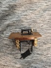 Vintage Doll House Antique Sewing Machine Adorable Collectible Piece  