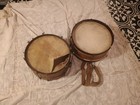 Early Oliver  Ditson Boston Ma Antique Wooden Snare Drum Shells 