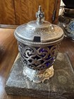 English Sterling Silver Mustard Pot London 1858