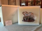 Lenox  blue Ribbon Pig  Carousel Animals Collection limited Edition Box   Coa