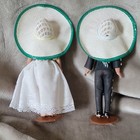 Mexican Traditional Attire Souvenir Dolls Set Of 2 Handmade