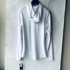 Adidas Women s Baselayer  Hoodie  Long Sleeve White  Nwt Msrp  65 Size   M