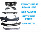 For 2017 2018 2019 2020 2021 Buick Encore New Complete Front Bumper Grille Set