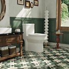 Dv-1f52813 Liberty Dual-flush Round One-piece Toilet  seat Included 