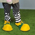 Oversized Yellow Clown Adult Costume Shoes