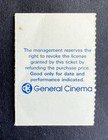 Vintage 1991 Disney Beauty And The Beast Movie Ticket Stub 11 28 91 Opening Week