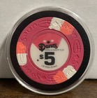 Dunes Hotel   Country Club  5 Poker Chip Las Vegas Nevada Rare 1960s
