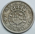 1967 Angola 2-1 2 Escudos Km  77 Circulated Condition