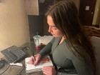 Blair Williams Super Sexy Hot Signed 8x10 Photo Adult Model Coa Proof 288b