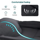 Folding Camping Cot With Built-in Headrest Mattress Portable Sleeping Bed Cot 