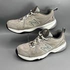 New Balance 608v4 Training Shoes Mens 10 Gray Running Lace Up Sneakers Mx608v4g