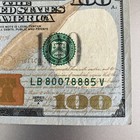 Us Federal Reserve Note  100 Dollar Bill Fancy Serial Number Lucky 8s 3 In A Row