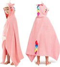 Dinosaur Hooded Towel For Kids Soft  Cotton Bath Beach Towel