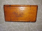 Antique Singer Sewing Machine  puzzle Box  Oak Patent Date 1889