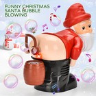 Funny Santa Bubble Butt Machine Toy Bubble Blower   Bubble Blowing Santa