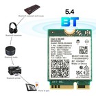 Intel Be200 Wi-fi 7 Wireless Network Card Tri-band Bt 5 4 M 2 Ngff Interface Kit