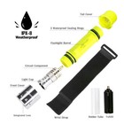 1-2 Pack Diving Flashlight 20m Scuba Dive Light Waterproof Underwater Led Light