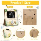 Winnie Pregnancy Milestone Keepsake   Ultrasound Picture Frame - Baby Shower    