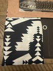 Rare Wrangler Shower Curtain 14 Piece Set 72   x 72    Black   White Western Design