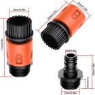 Huwaicpi Quick Connect Flush Kit For Sea-doo  orange    Kawasaki  Jet Orange 