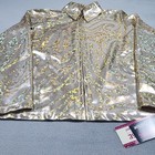 Hobby Horse Limited Edition Athena Show Jacket Womens 1x Gold Paisley Usa Nwt