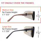 Silk Eye Patch For Adults Kids Glasses To Cover Either Eye  medium  Khaki 