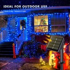 Solar Led String Copper Wire Fairy Light Night Twinkle Lamp Outdoor Garden Decor