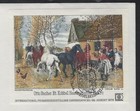 1976 Denmark Scott  591 Fdc - Hafnia  76 Souvenir Sheet Plus Ticket