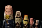 Squidbillies     Adult Swim     Cartoon Network     Matryoshka Nesting Doll  set Of 5 