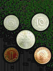 Rare Ww2 German Coins Set With Secure Display Case Historical Ww2 Artifacts