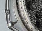 Antique 800 Silver Mesh Purse Handbag Vintage Italian Chainmail